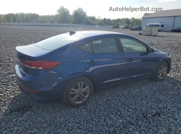 5NPD84LF2HH189749 2017 HYUNDAI ELANTRA Blue Հետևի աջ