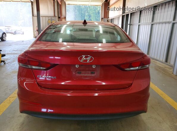 5NPD84LF2JH277691 2018 HYUNDAI ELANTRA Red Vista interior delantera