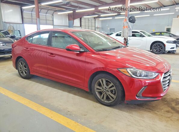 5NPD84LF2JH277691 2018 HYUNDAI ELANTRA Red Vista frontal