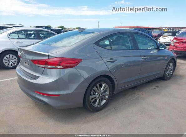 5NPD84LF2JH305960 2018 HYUNDAI ELANTRA Gray Tył prawy