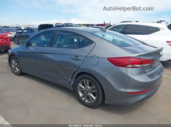 5NPD84LF2JH305960 2018 HYUNDAI ELANTRA Gray Tył lewy
