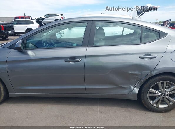 5NPD84LF2JH305960 2018 HYUNDAI ELANTRA Gray Widok wnętrza 360 stopni