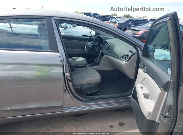 5NPD84LF2JH305960 2018 HYUNDAI ELANTRA Gray Widok wnętrza z przodu