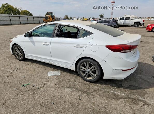 5NPD84LF2JH318210 2018 HYUNDAI ELANTRA White Tył lewy