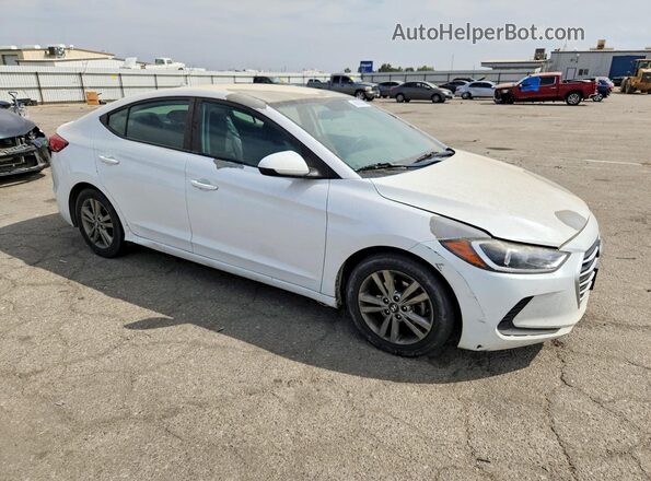 5NPD84LF2JH318210 2018 HYUNDAI ELANTRA White Przód prawy