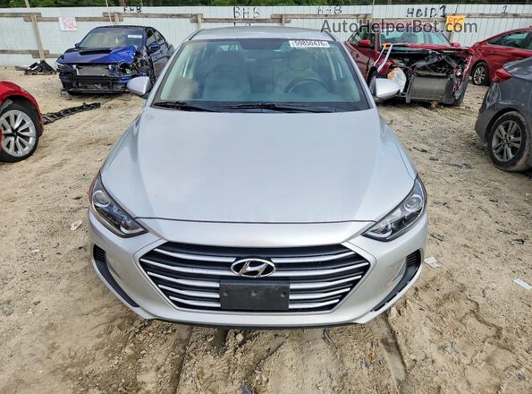 5NPD84LF2JH365558 2018 HYUNDAI ELANTRA Silver წინა ხედი