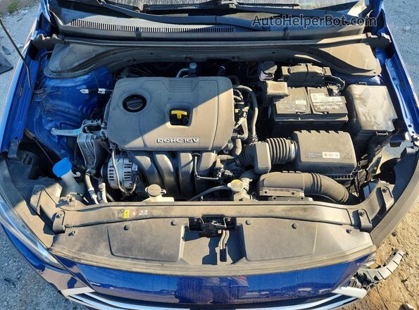 5NPD84LF2JH397023 2018 HYUNDAI ELANTRA Blue Սալոնի հետևի տեսք
