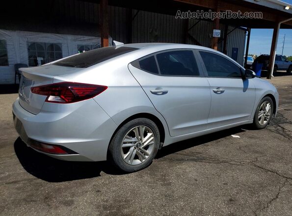 5NPD84LF2KH411567 2019 HYUNDAI ELANTRA Silver Հետևի աջ