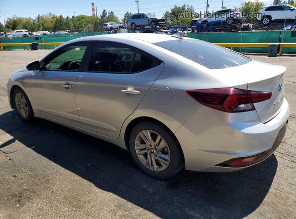 5NPD84LF2KH411567 2019 HYUNDAI ELANTRA Silver Հետևի ձախ