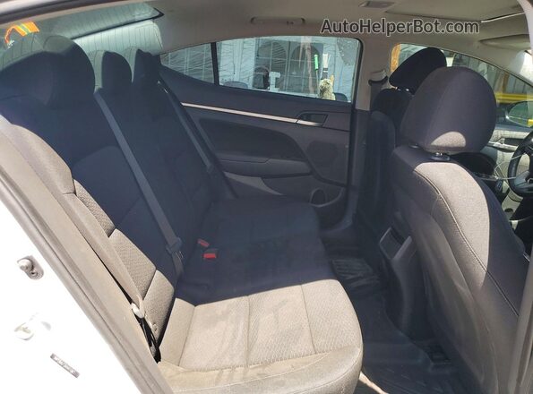 5NPD84LF2KH411567 2019 HYUNDAI ELANTRA Silver Հետևի նստատեղերի տեսք