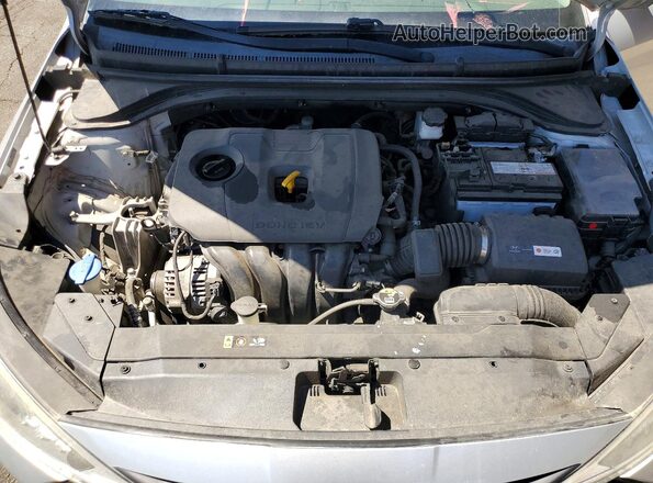 5NPD84LF2KH411567 2019 HYUNDAI ELANTRA Silver Սալոնի հետևի տեսք