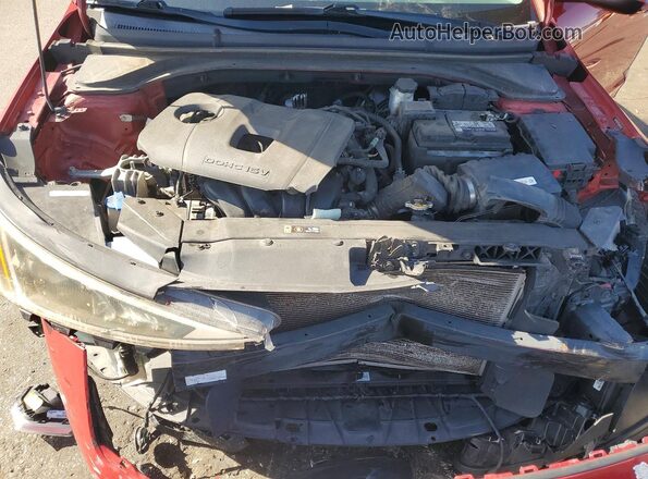 5NPD84LF2KH458128 2019 HYUNDAI ELANTRA Red უკანა სალონის ხედი