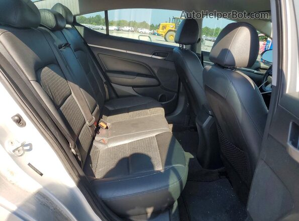 5NPD84LF2KH460557 2019 HYUNDAI ELANTRA Silver Հետևի նստատեղերի տեսք