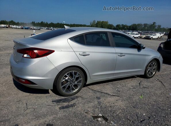 5NPD84LF2KH460557 2019 HYUNDAI ELANTRA Silver Հետևի աջ