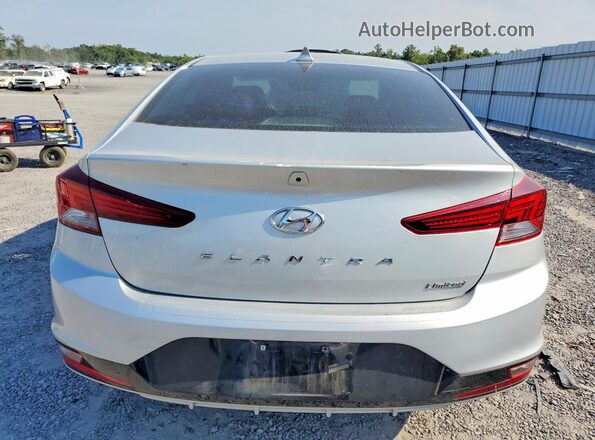 5NPD84LF2KH460557 2019 HYUNDAI ELANTRA Silver Հետևի տեսք