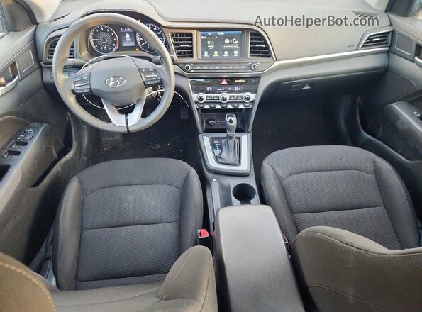 5NPD84LF2LH528440 2020 HYUNDAI ELANTRA White Առջևի վահանակի տեսք