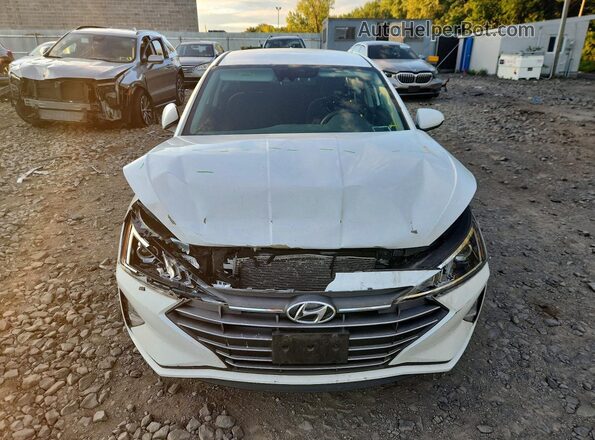 5NPD84LF2LH528440 2020 HYUNDAI ELANTRA White Դիմացի տեսք
