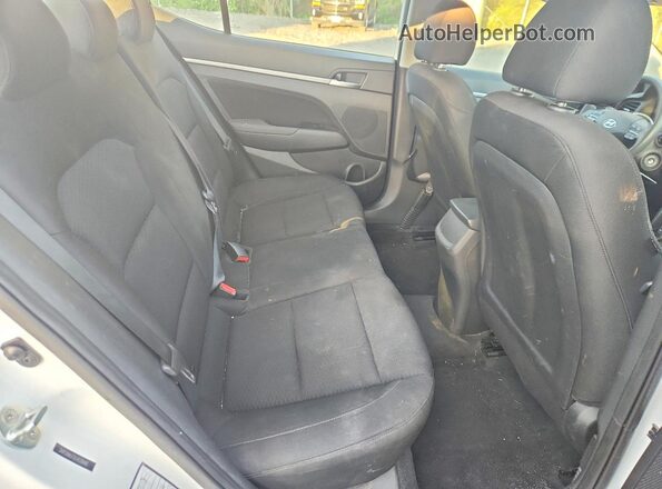 5NPD84LF2LH528440 2020 HYUNDAI ELANTRA White Հետևի նստատեղերի տեսք