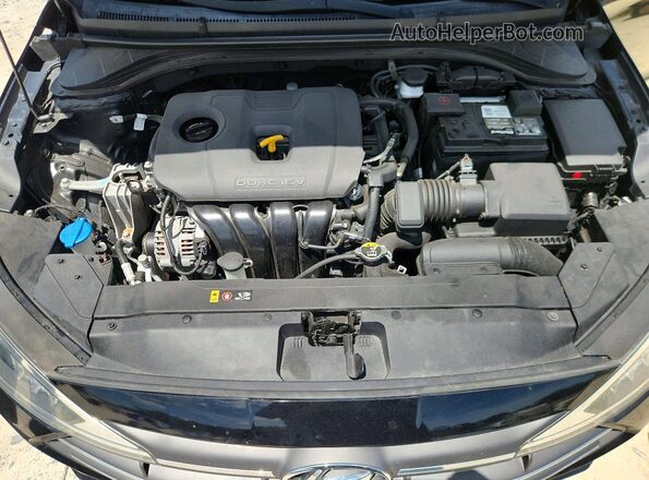 5NPD84LF2LH541947 2020 HYUNDAI ELANTRA Черный Вид задней части салона