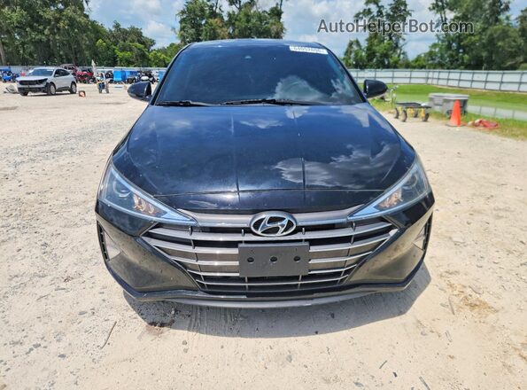 5NPD84LF2LH541947 2020 HYUNDAI ELANTRA Черный Вид спереди