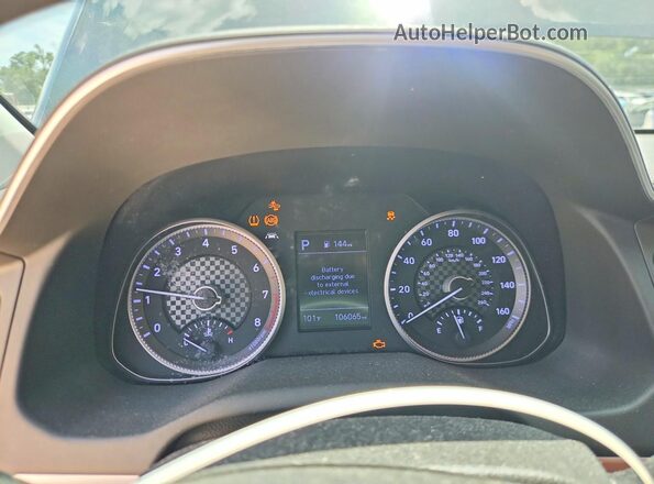 5NPD84LF2LH541947 2020 HYUNDAI ELANTRA Черный Вид щитка приборов