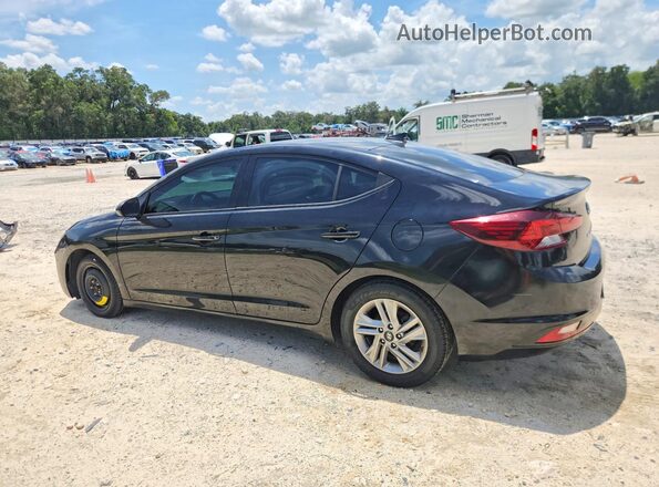 5NPD84LF2LH541947 2020 HYUNDAI ELANTRA Черный Задняя левая четверть