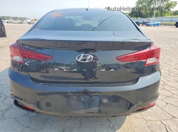5NPD84LF2LH584586 2020 HYUNDAI ELANTRA Black უკანა ხედი