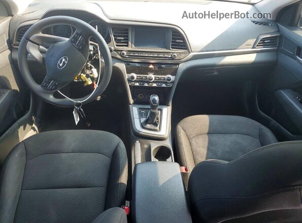 5NPD84LF2LH584586 2020 HYUNDAI ELANTRA Black წინა პანელის ხედი