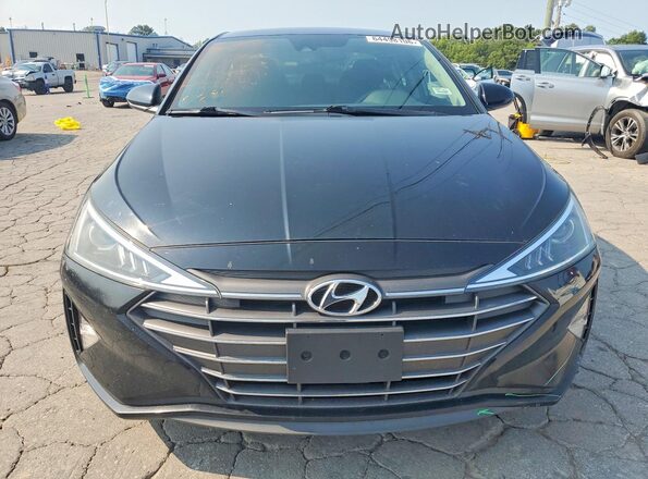 5NPD84LF2LH584586 2020 HYUNDAI ELANTRA Black წინა ხედი