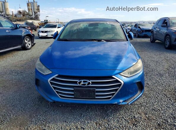 5NPD84LF3HH024423 2017 HYUNDAI ELANTRA Blue Vista frontal