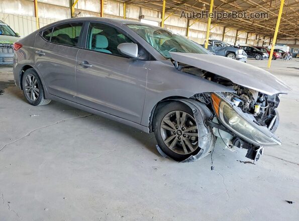 5NPD84LF3HH084122 2017 HYUNDAI ELANTRA Silver Delantero derecho