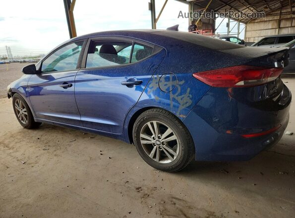 5NPD84LF3HH119824 2017 HYUNDAI ELANTRA Blue Trasero izquierdo