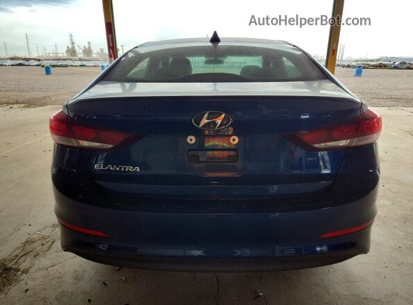 5NPD84LF3HH119824 2017 HYUNDAI ELANTRA Blue Vista trasera