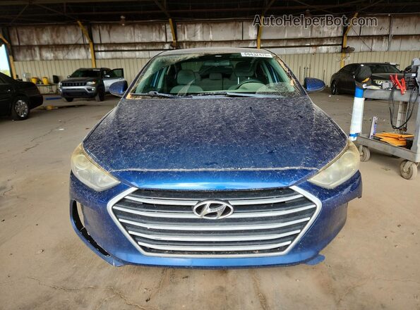 5NPD84LF3HH119824 2017 HYUNDAI ELANTRA Blue Vista frontal