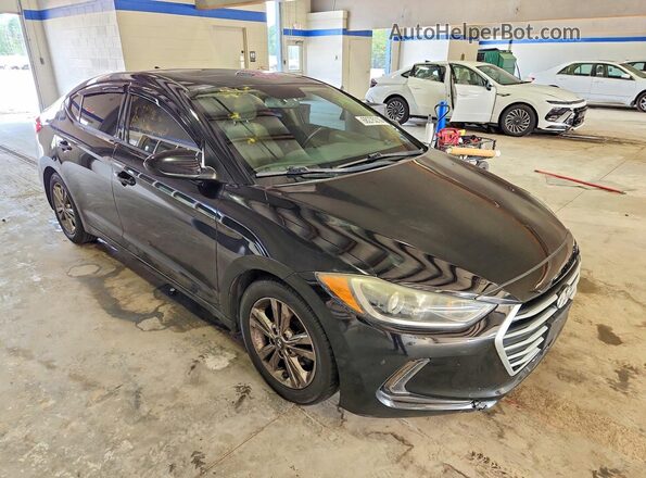 5NPD84LF3HH157747 2017 HYUNDAI ELANTRA Black Առջևի աջ