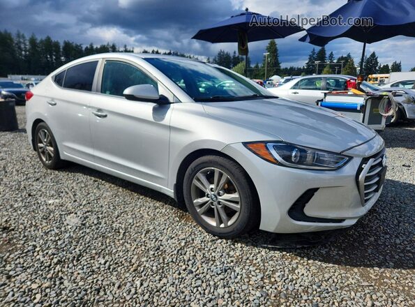 5NPD84LF3JH247583 2018 HYUNDAI ELANTRA Silver Przód prawy