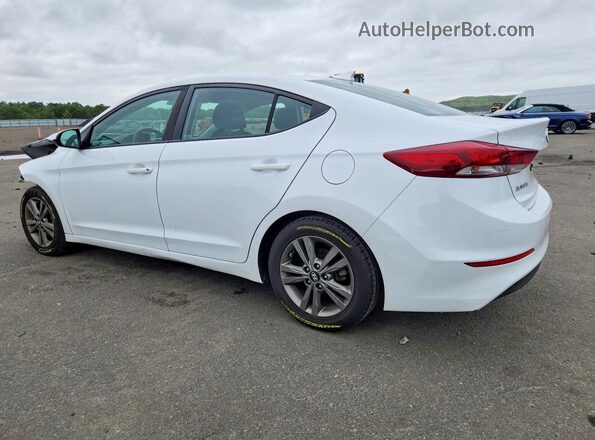 5NPD84LF3JH329345 2018 HYUNDAI ELANTRA Белый Задняя левая четверть