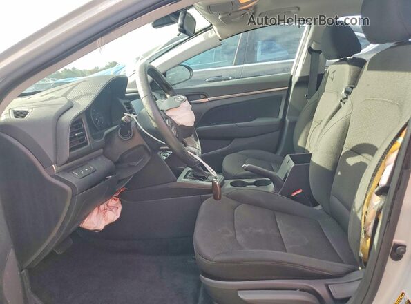 5NPD84LF3LH503062 2020 HYUNDAI ELANTRA Silver წინა სალონის ხედი