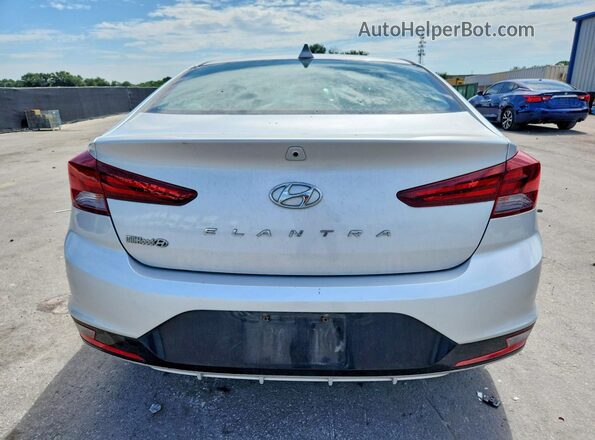 5NPD84LF3LH503062 2020 HYUNDAI ELANTRA Silver უკანა ხედი