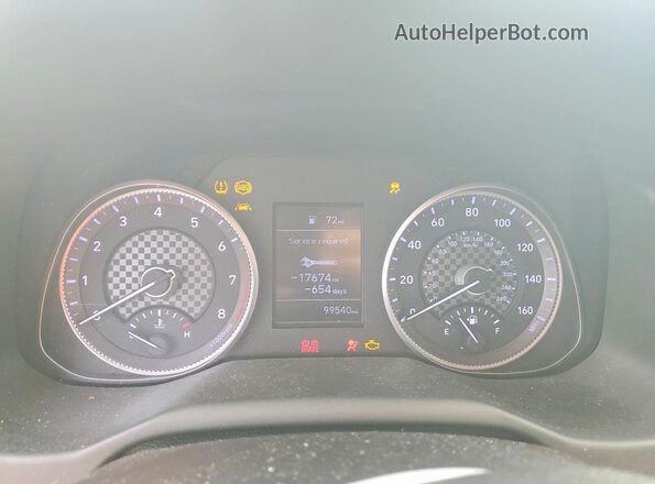 5NPD84LF3LH503062 2020 HYUNDAI ELANTRA Silver ხელსაწყოთა პანელის ხედი
