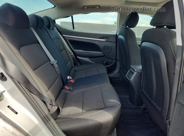 5NPD84LF3LH503062 2020 HYUNDAI ELANTRA Silver უკანა სავარძლების ხედი