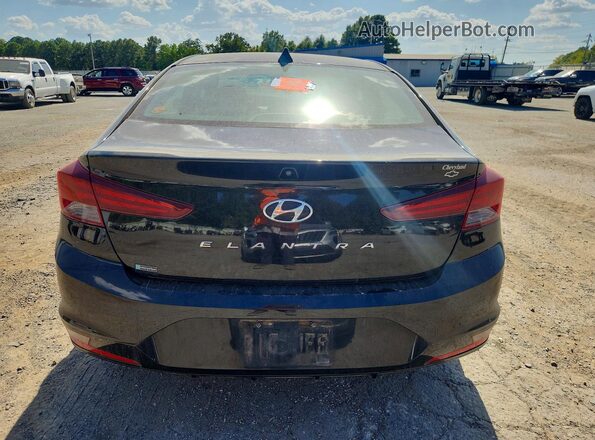5NPD84LF3LH558417 2020 HYUNDAI ELANTRA Black უკანა ხედი