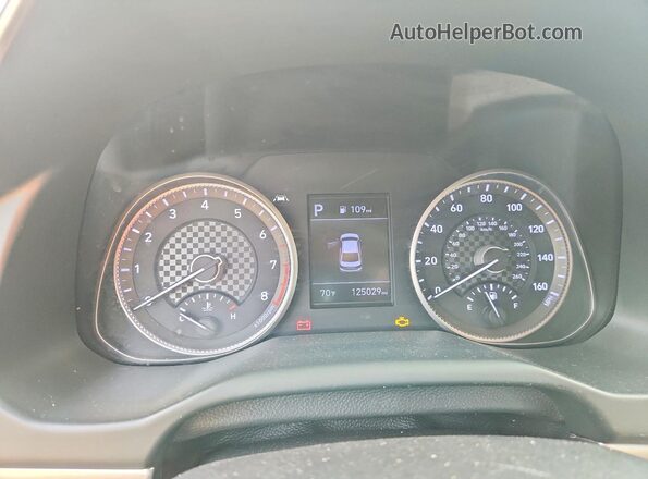5NPD84LF3LH568753 2020 HYUNDAI ELANTRA Красный Вид задних сидений