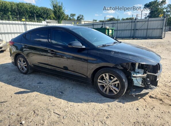 5NPD84LF4HH020641 2017 HYUNDAI ELANTRA Black Առջևի աջ