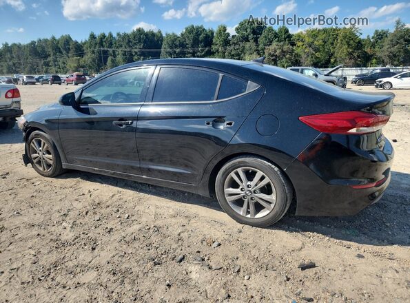 5NPD84LF4HH020641 2017 HYUNDAI ELANTRA Black Հետևի ձախ