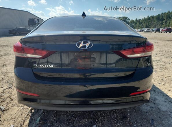 5NPD84LF4HH020641 2017 HYUNDAI ELANTRA Black Հետևի տեսք