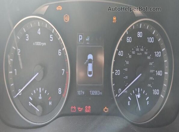 5NPD84LF4HH020641 2017 HYUNDAI ELANTRA Black Սարքավորումների վահանակի տեսք