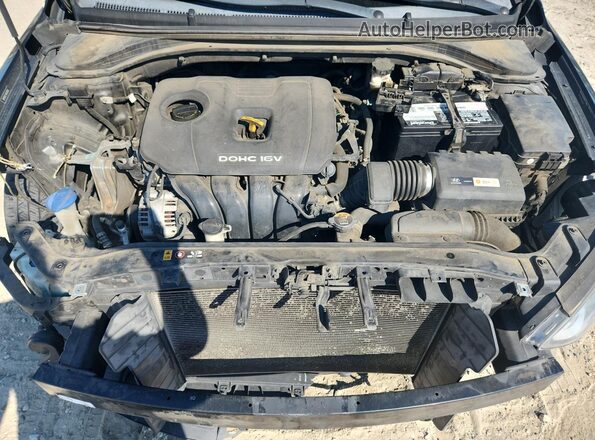5NPD84LF4HH020641 2017 HYUNDAI ELANTRA Black Սալոնի հետևի տեսք
