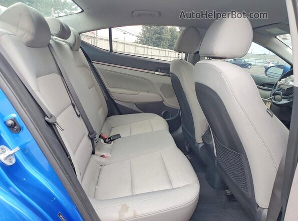 5NPD84LF4HH027900 2017 HYUNDAI ELANTRA Синий Вид задних сидений