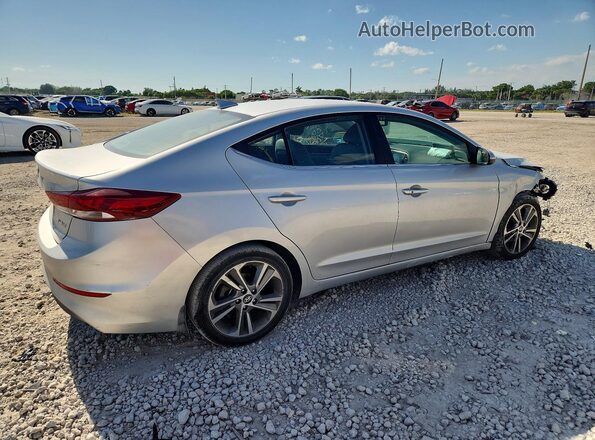 5NPD84LF4JH262397 2018 HYUNDAI ELANTRA Silver Trasero derecho